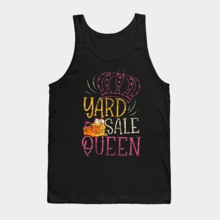 Yard Sale Queen Girl Mom Selling Lover Seller Antique Mother Tank Top